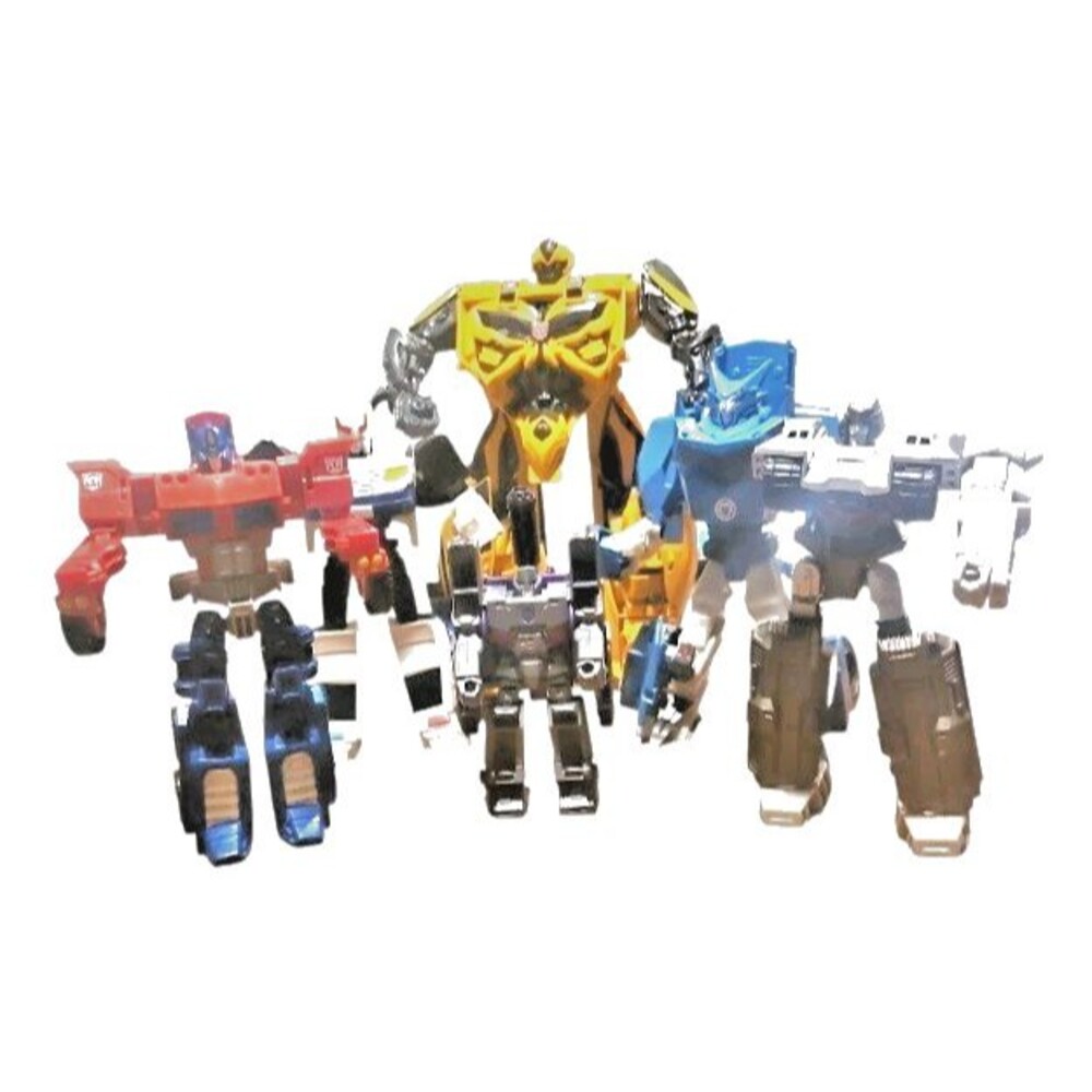 Transformers Optimus Prime Bumblebee Megatron Steeljaw Action Figure Lot 6